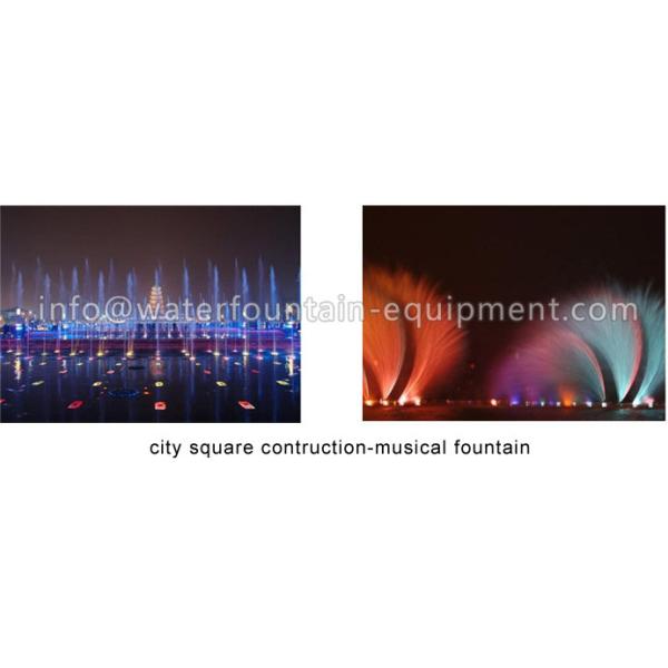 Landscape Stainless Steel Water Pump , City Square Centrifugal Pond Pump 13m Head