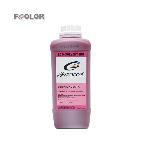 Fast Drying Eco Solvent Water Based Ink For Epson I3200 E1 Solvent Printer Head