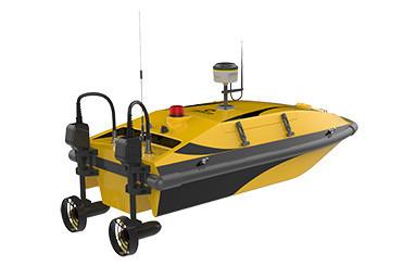 Hawkvine USV010 Survey Measuring Boat Trimaran Design Carbon Fiber and Fiber Glass Support ADCP Equipment