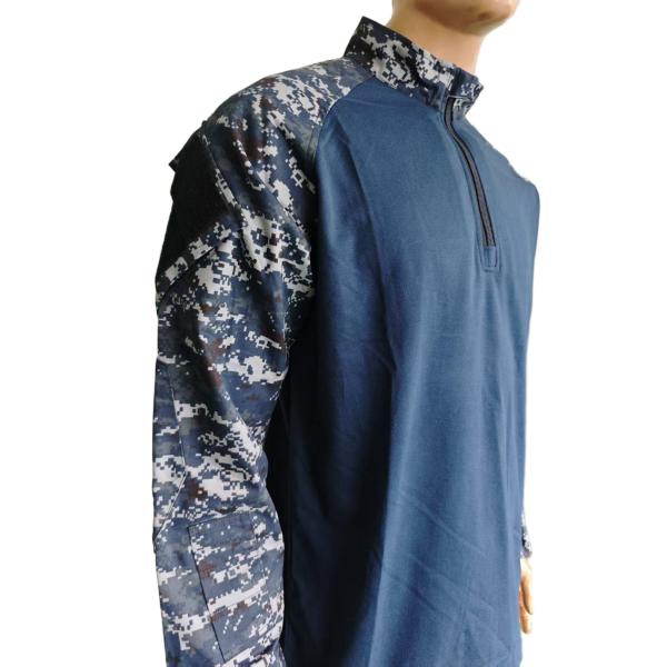 Partial Zip Combat Uniform