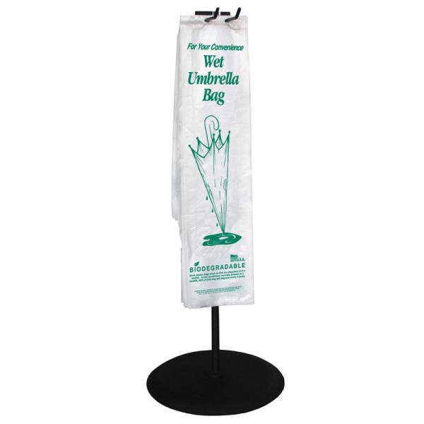 Impressão clara Logotipo descartável Sacos de plástico Hdpe Sacos de guarda-chuva úmidos Longos Impermeáveis