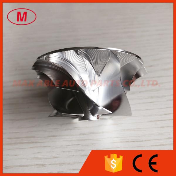 GT2056/GT2256 436563-0001/436563-0009 41.50/56.03mm 6+6 blades performance turbo aluminum 2618/billet compressor wheel