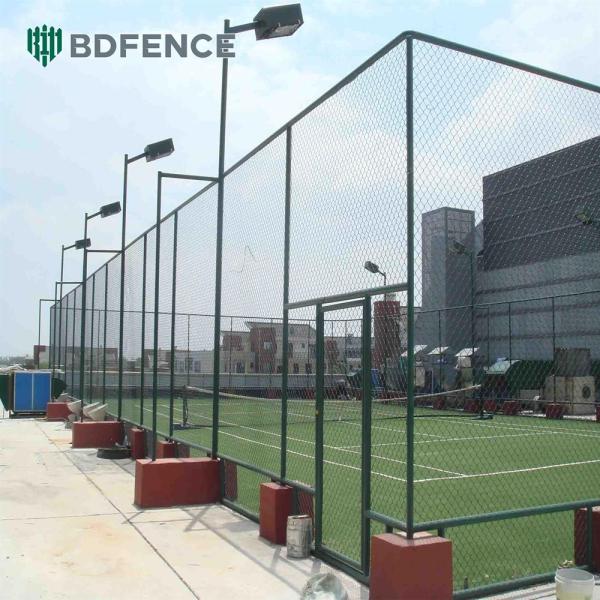 Low Carbon Steel Wire 4ft 5ft 6ft 8ft 10ft Roll Wire Mesh Fence Chain Link Fence Roll 50ft Galvanized Steel