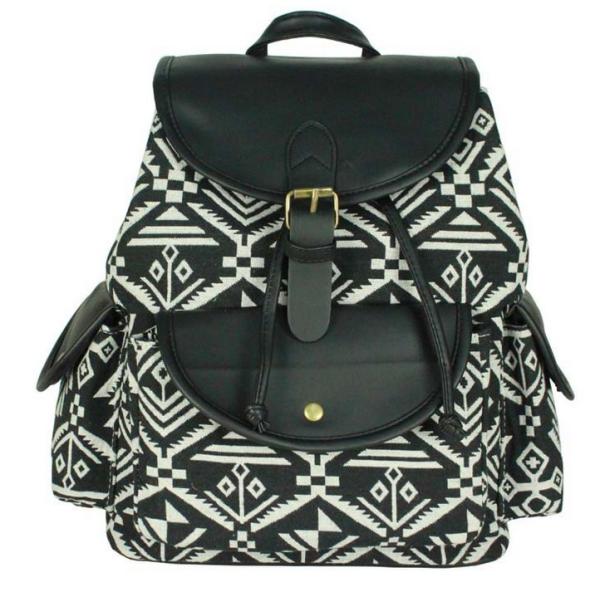 2016 retro wave of men and women leisure travel bag backpack schoolbag