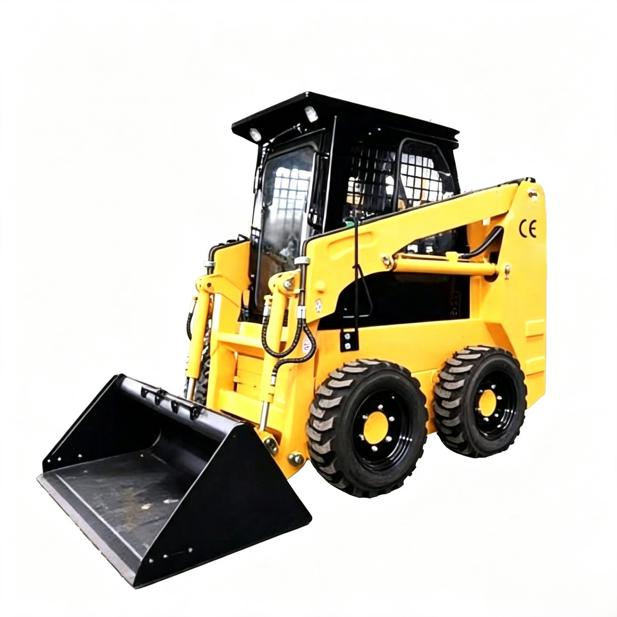 Jc120 1.2 Ton Skid Steer Loader Compact Construction Equipment Multi-Function Loader