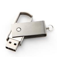 La unidad USB 2,0 de la torsión del metal gira 360 grados de memoria completa 64G 128G