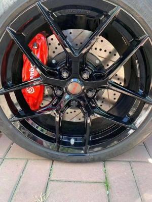 Refurbished AP9200 BMW Brake Calipers 330MM Discs Blue Black Color