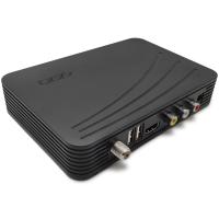 O receptor PAL Digital Smart Card Cas do cabo do registro DVB C do canal ajustou a caixa superior
