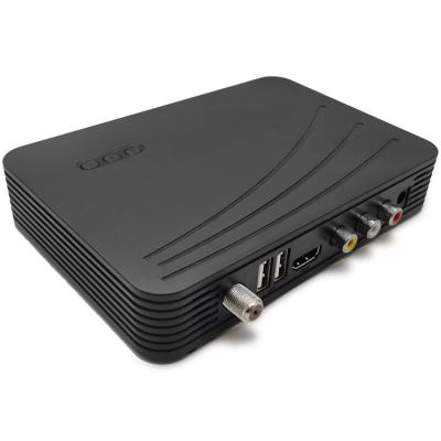 O receptor PAL Digital Smart Card Cas do cabo do registro DVB C do canal ajustou a caixa superior