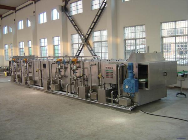 Anti Friction Juice Bottle Cooling Machine System Mild Processing SUS 304 / 316