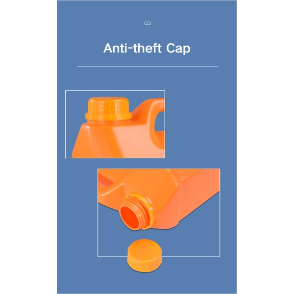 1 галлон HDPE пищевого качества Jerry Can для химического парафинового масла устойчивый к химическим веществам