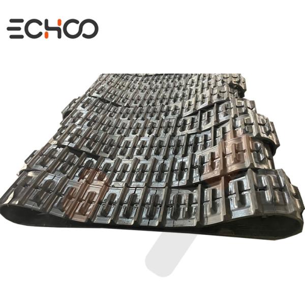 Cadena de goma KX161-3 para mini excavadora, repuestos en oferta, proveedor y fabricante