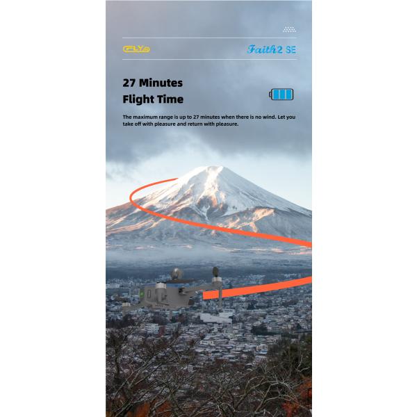Cfly Faith 2se 27mins Fly Professional Long Distance Range Obstacle Avoidance Gps Rc Quadcopter 4k Hd Camera Fpv Drone 2.4g