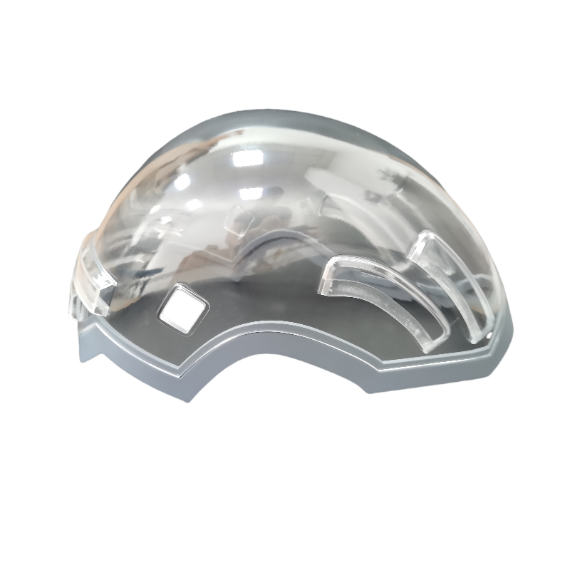 Transparent PC 3D Printing Service Rapid Prototype Custom Motorcycle Helmet