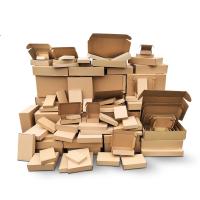 Caixa de papel do pacote de 3 dobras
