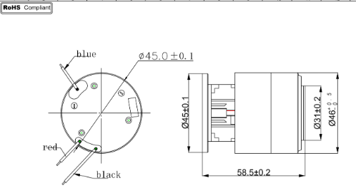 мотор вакуума Dc мотора 18-30V пылесоса Dc 400W безщеточный
