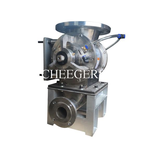 8.5L Drop Through Rotary Valve 6 Tons/h 10 Blades Pneumatic Air Lock