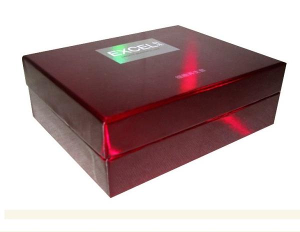 Hologram Paper Cardboard Box , Printed Cardboard Box Packaging With Spong inlay
