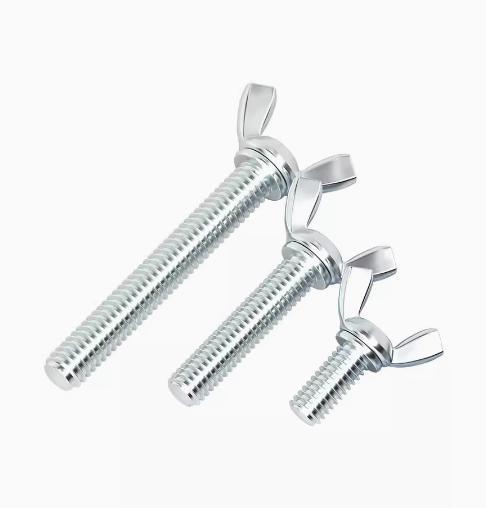 Butterfly Bolts DIN 316 304 Stainless Steel Carbon Steel Wing Bolts M8M10M12M16 Hand Twisted Bolts