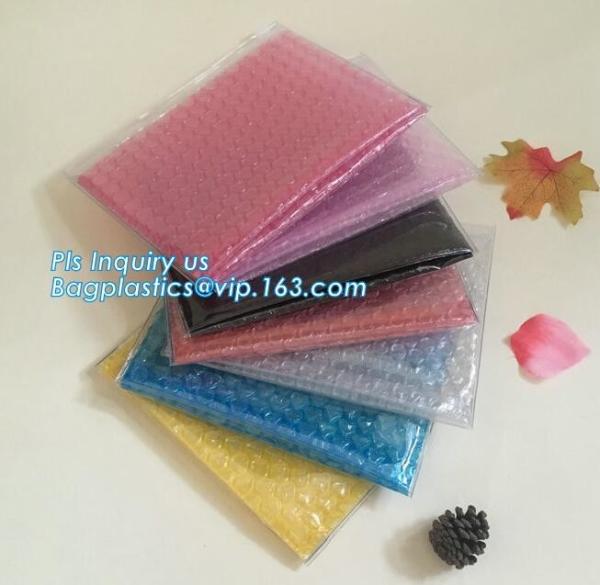 Slider Zip Lock Bubble Bags Zip Padded Pouch, Envelopes Bubble Bag/ Slider Zip Lock Air Bubble Protection Bags
