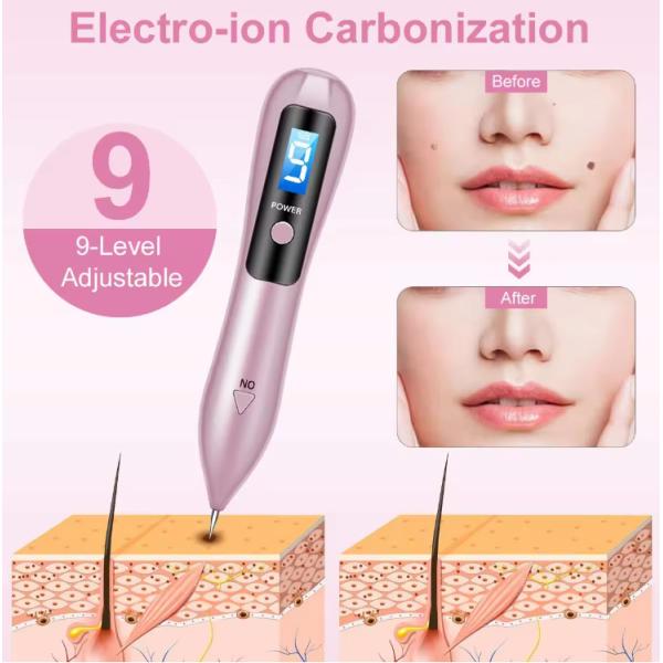 9 Nivel de velocidad Eliminación de lunares Cuidado facial Lifting facial Fibroblast Pen de plasma