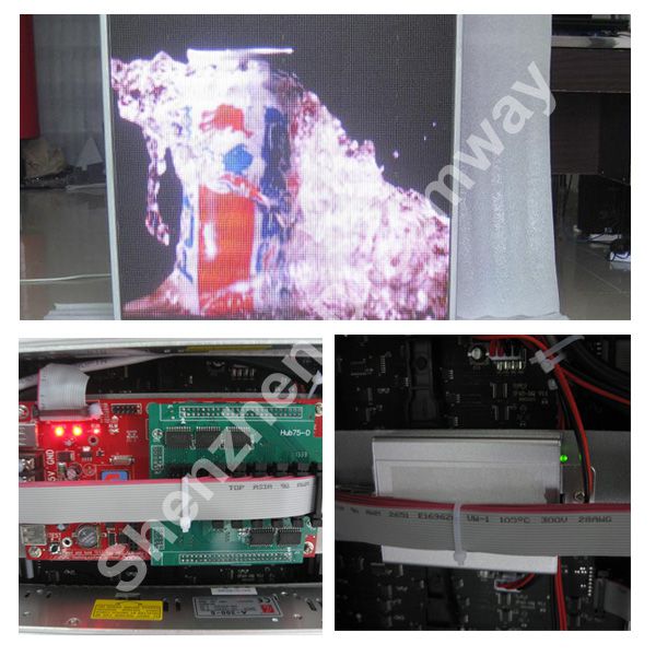 RGB SMD PH4 Airport Indoor Full Color LED Advertising Display Video Wall with High Definition