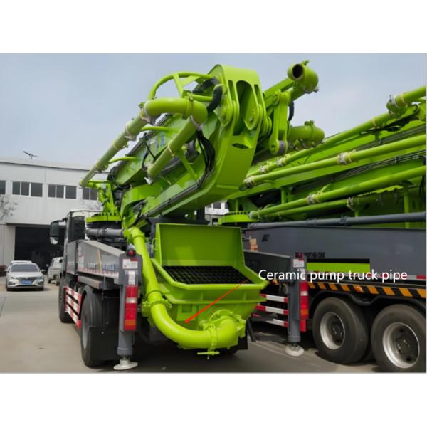 Instalaciones de bombas de hormigón revestidas de cerámica resistentes al desgaste Extienda la vida útil de su maquinaria de construcción con tuberías de bombas de hormigón revestidas de cerámica de alumina