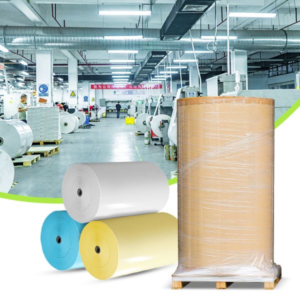 Glassine Silicone Self Adhesive Film For Supermarket Packaging