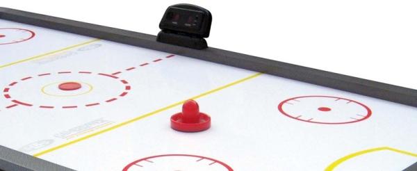 Electronical Air Hockey Game Table 7 Feet Indoor MDF With PVC Laminated