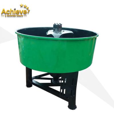 4KW 380V Pan Mixer concreto/misturador de almofariz elétrico 0.9m3