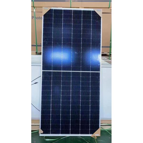 Power Station White Frame Single Glass Jinko Solar Panels