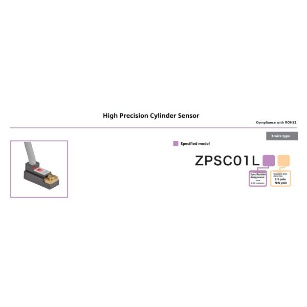 IP67 Cylinder Induction Sensor 5V DC Magnetic Switch Induction Proximity for CNC Machine Tool Automation Equipment ZPSC01L