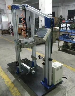 Deixe cair a parte dianteira do quadro da bicicleta da altura 50mm/o equipamento de teste do impacto conjunto da forquilha/o ISO 8098 verificador da gota