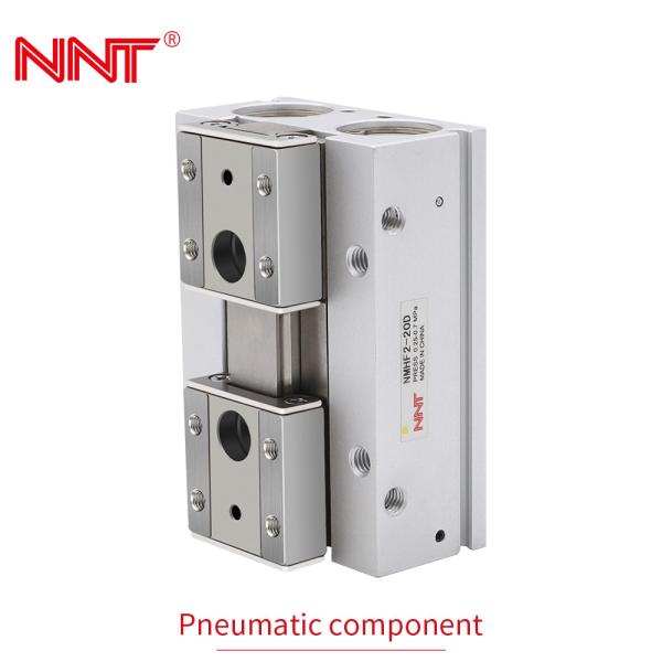 Aluminum Small Pneumatic Gripper Long Stroke 0.15-0.7MPa  Operating pressure