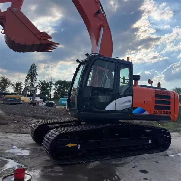 High Durability Second Hand Hitachi ZX200 Excavator Used Hitachi Excavator 110KW