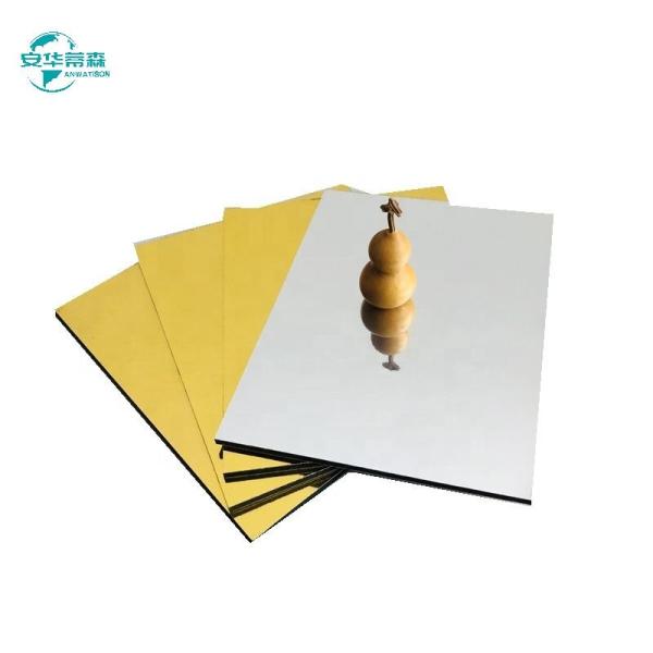 1220mm SGS aprovado espelho painel de alumínio composto Acp