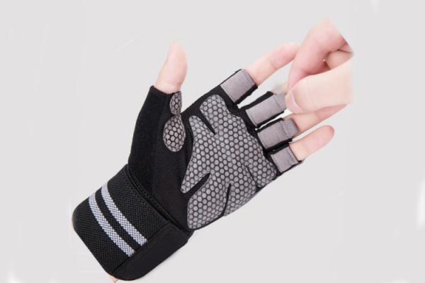 Half Finger Fitness Weight Lifting Gloves OEM Logo Workout Gym Gloves