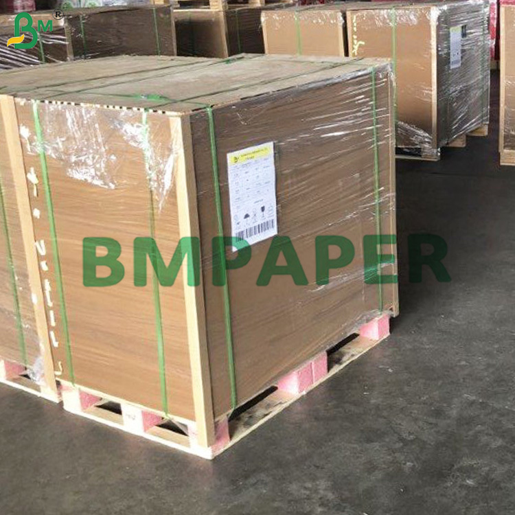 Brown PE Coated Kraft Paper Food Container Waterproof PE Coating On One Side