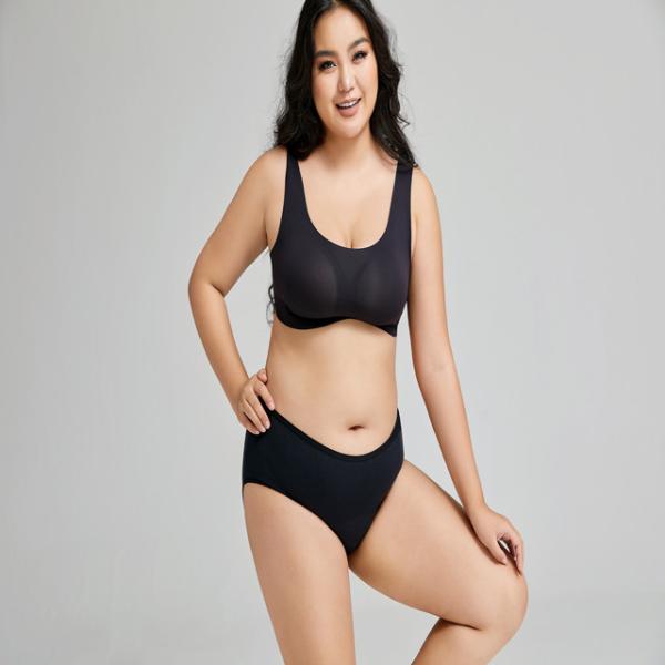 Hipster Leak Proof Period Underwear Adults 4 Layers Cotton Period Underwear