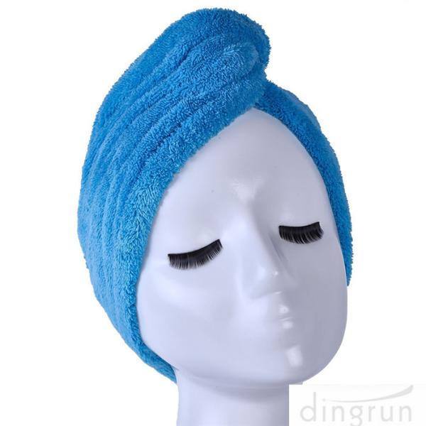 Super Absorbent Fast Drying Microfiber Hair Turban Towel Wrap