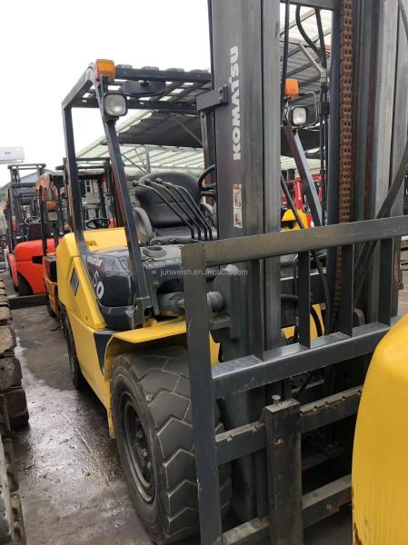 2012 Used Japanese Komatsu Forklift FD50 5T 5Tons Japan ISUZU Engine in Good Condition