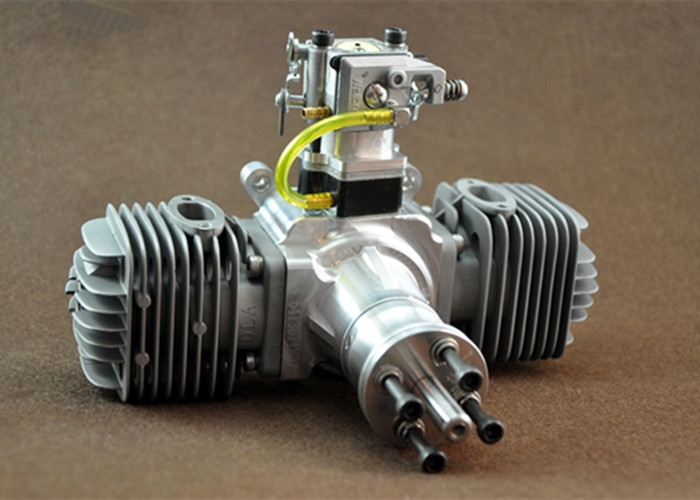 DLA 64 64CC Twin Cylinder Model Engine for RC Fix Wing Airplane UAV Engine