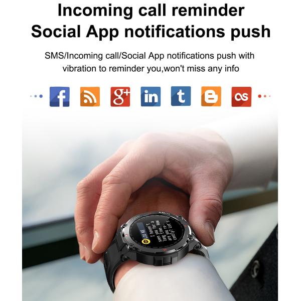 K32 Smartwatch 400mAh  Blood PressureSuper Long Standby Time