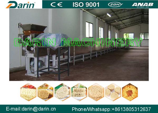 Fried instant noodle production line , instant noodles machine