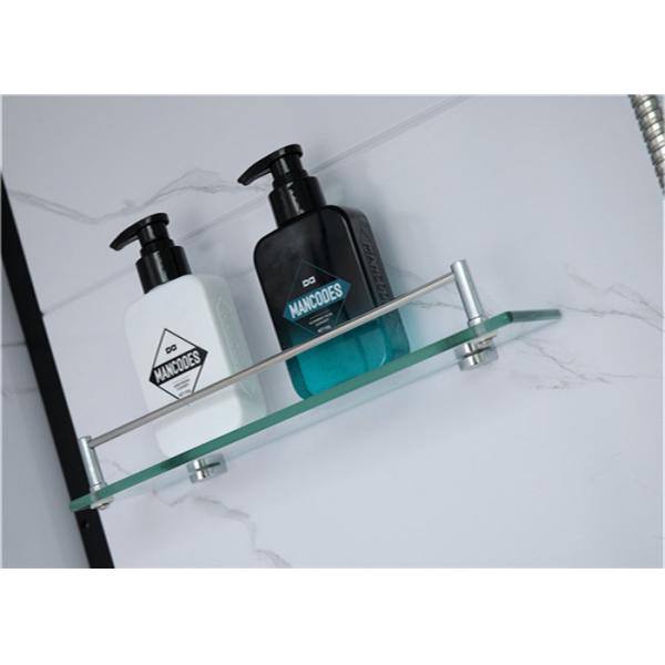 Avant en aluminium noir acrylique blanc de l'ABS Tray2000*1160*2150mm de cabines de douche ouvert