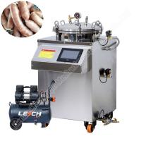 Stérilisateur à autoclave verticale à traitement entièrement automatique Retort 80L 6/9KW