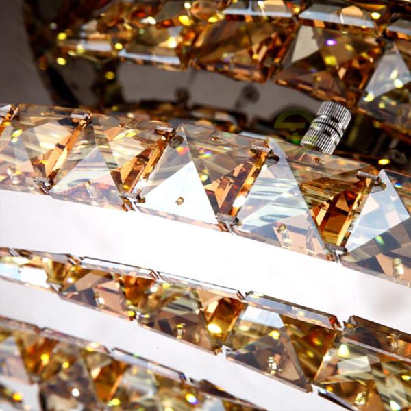 Crystal Luxury Modern Pendant Light Love Shape  20000 Hrs Lifespan 110v-240v