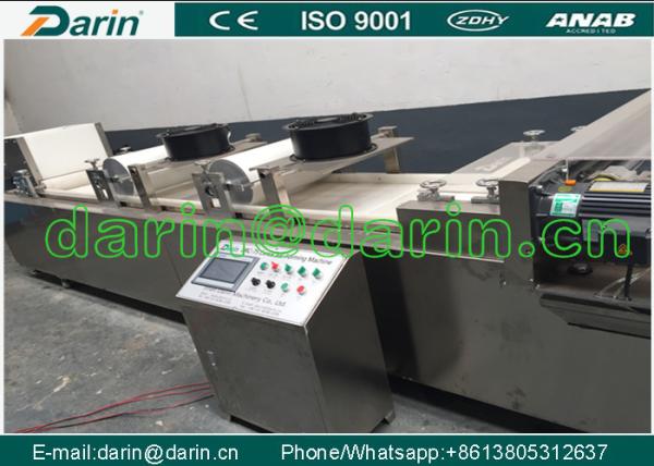 Stainless Steel Peanut Chikki Machine / Cereal Candy Bar Cutting Line