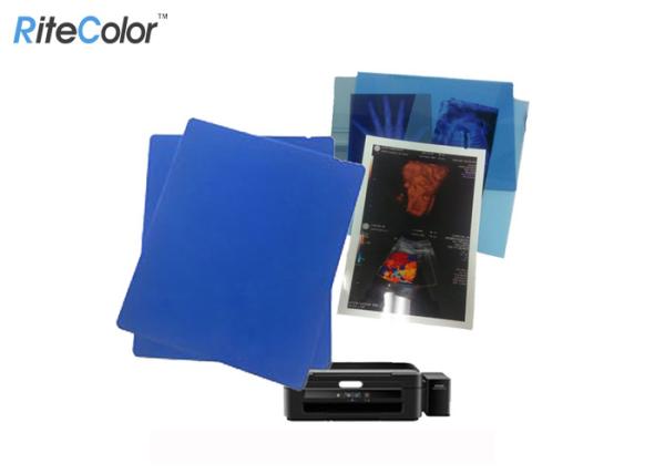 Filme seco da imagem latente médica de Digitas para o filme médico azul 210mic do Inkjet do ANIMAL DE ESTIMAÇÃO de X Ray