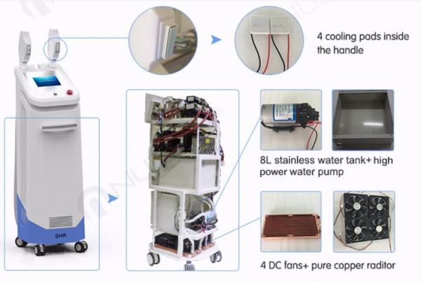 3000W Germany Lamp SHR+Elight+IPL 3 in 1 Laser Hair Removal Machine Price